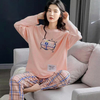 Sparkee sleeves printed design night suit fabric cotton jarsy