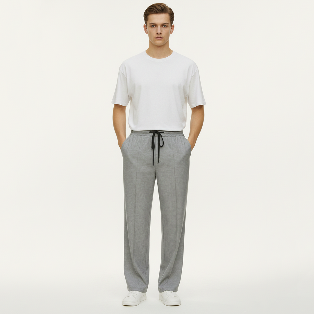 Urban Micron Pleated Trouser - Grey