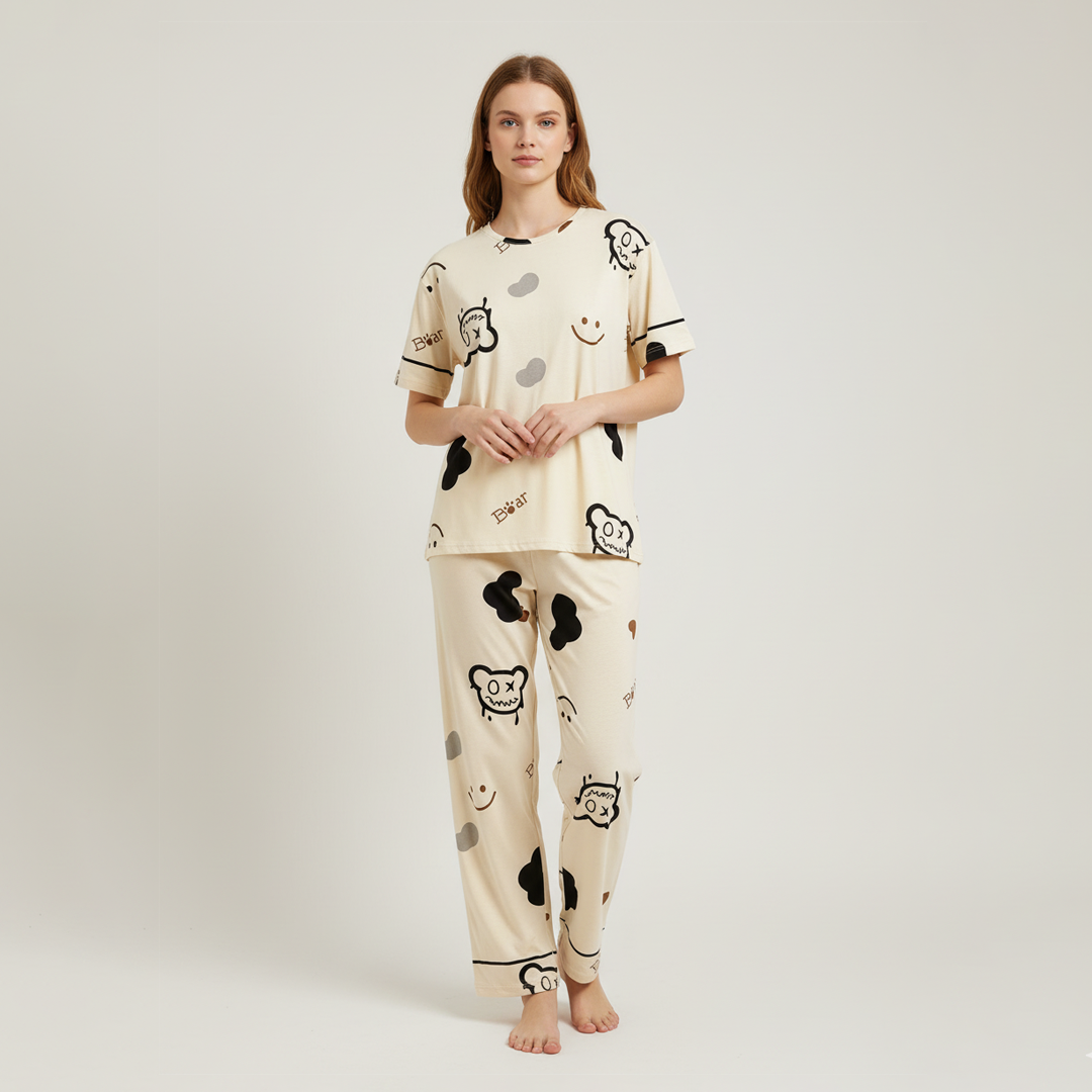 Night Bloom Pajama Suit